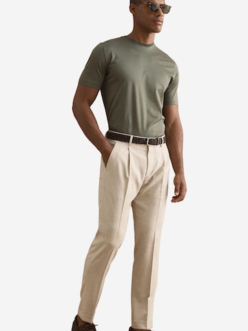 Il Lanificio Slimfit Broek in Beige: voorkant