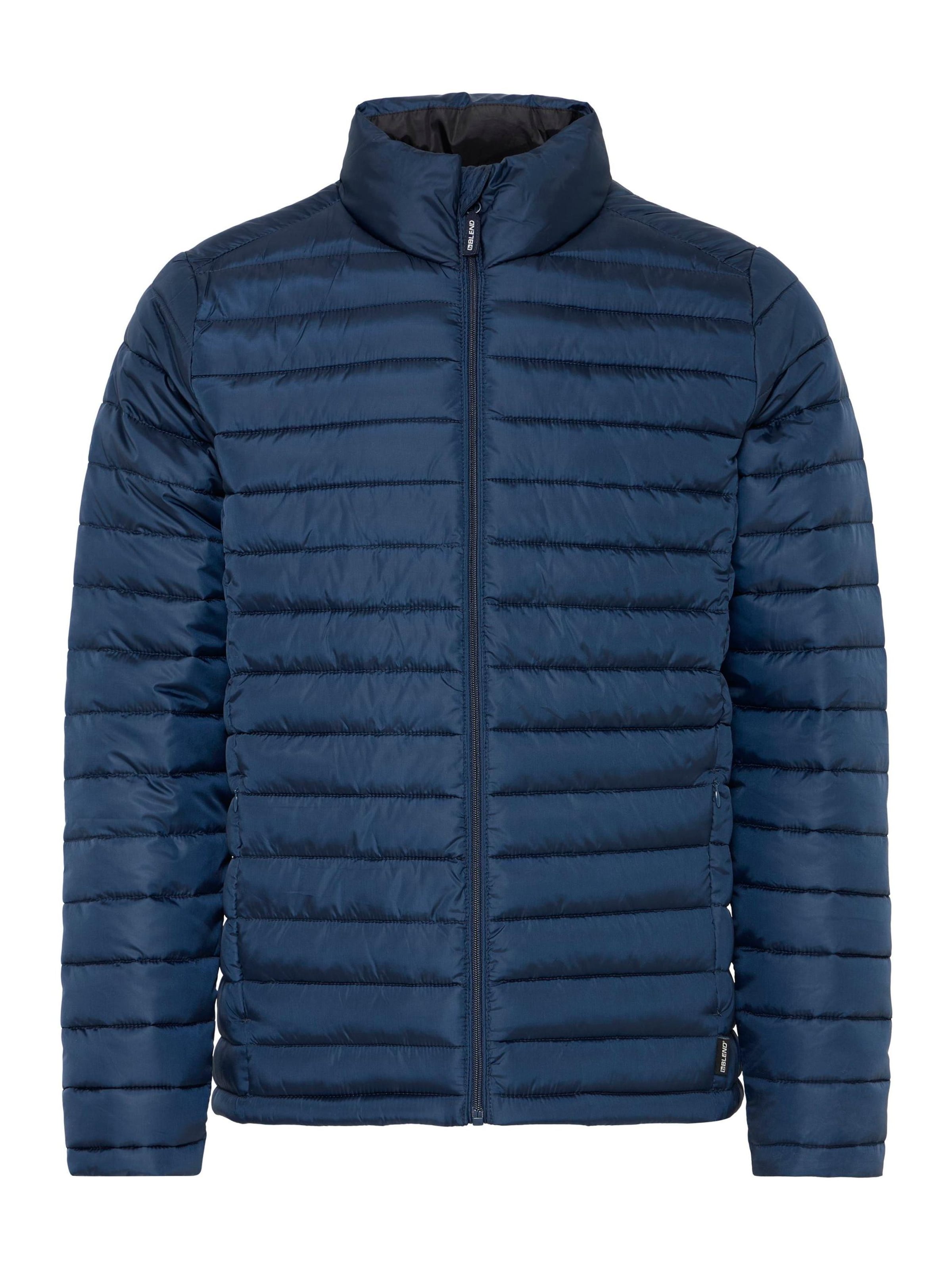 BLEND - Casaco meia-estação ' BHRome ' em azul: frente