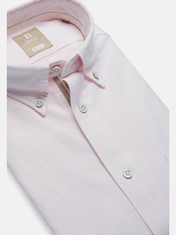 Coupe regular Chemise Boggi Milano en rose