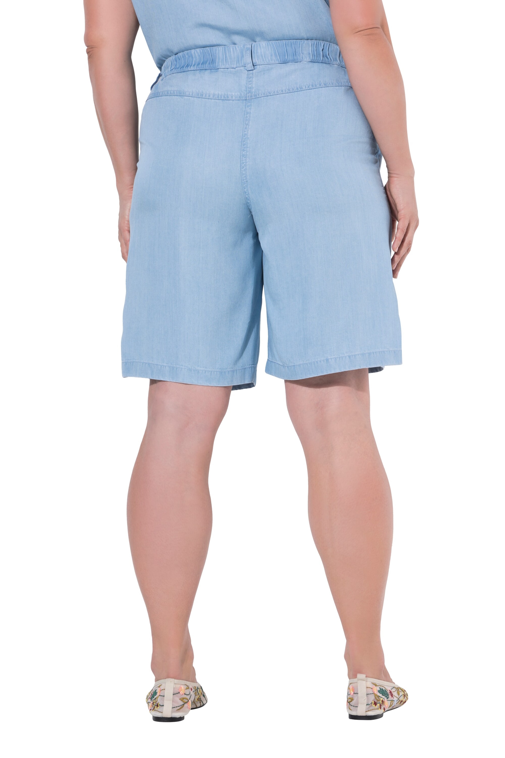 Ulla Popken Regular Broek in Blauw