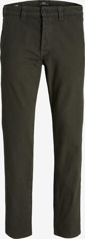 R.D.D. ROYAL DENIM DIVISION Loosefit Chino kalhoty ' RE 750' – zelená: přední strana