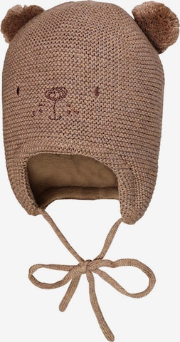 MAXIMO Beanie in Brown: front