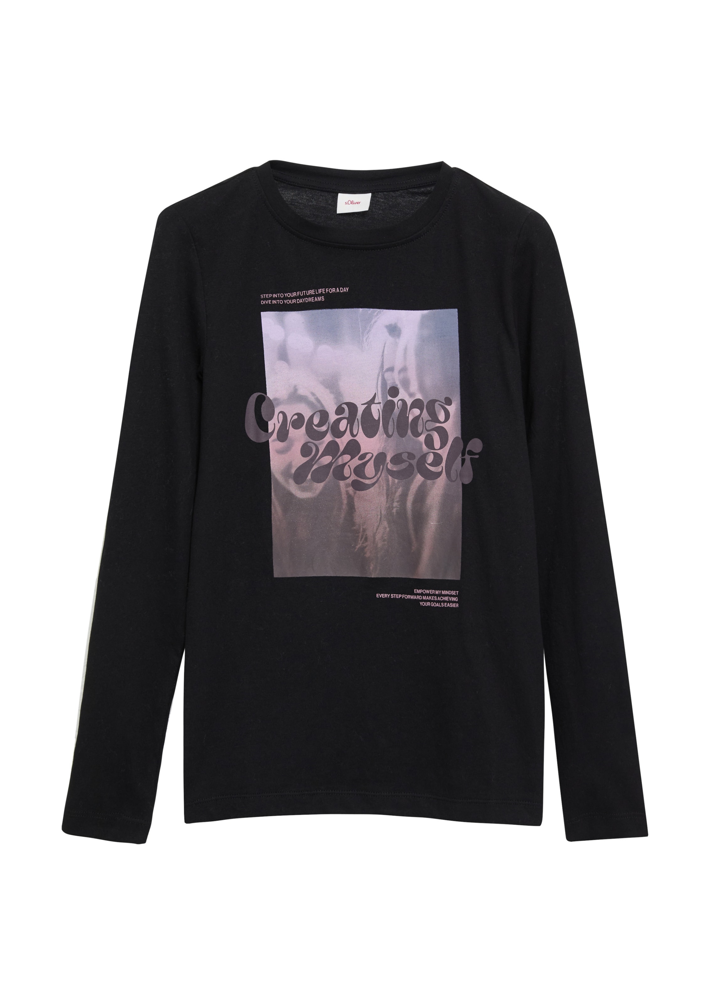 T-Shirt s.Oliver en noir : devant