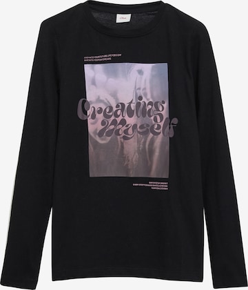 T-Shirt s.Oliver en noir : devant