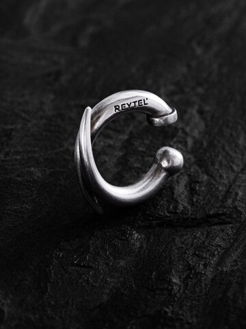 REYTEL - Pendientes 'SIEGER' en plata