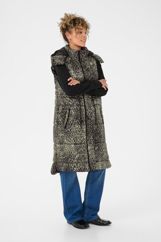 Gilet 'Gaiagro' Cream en mélange de couleurs