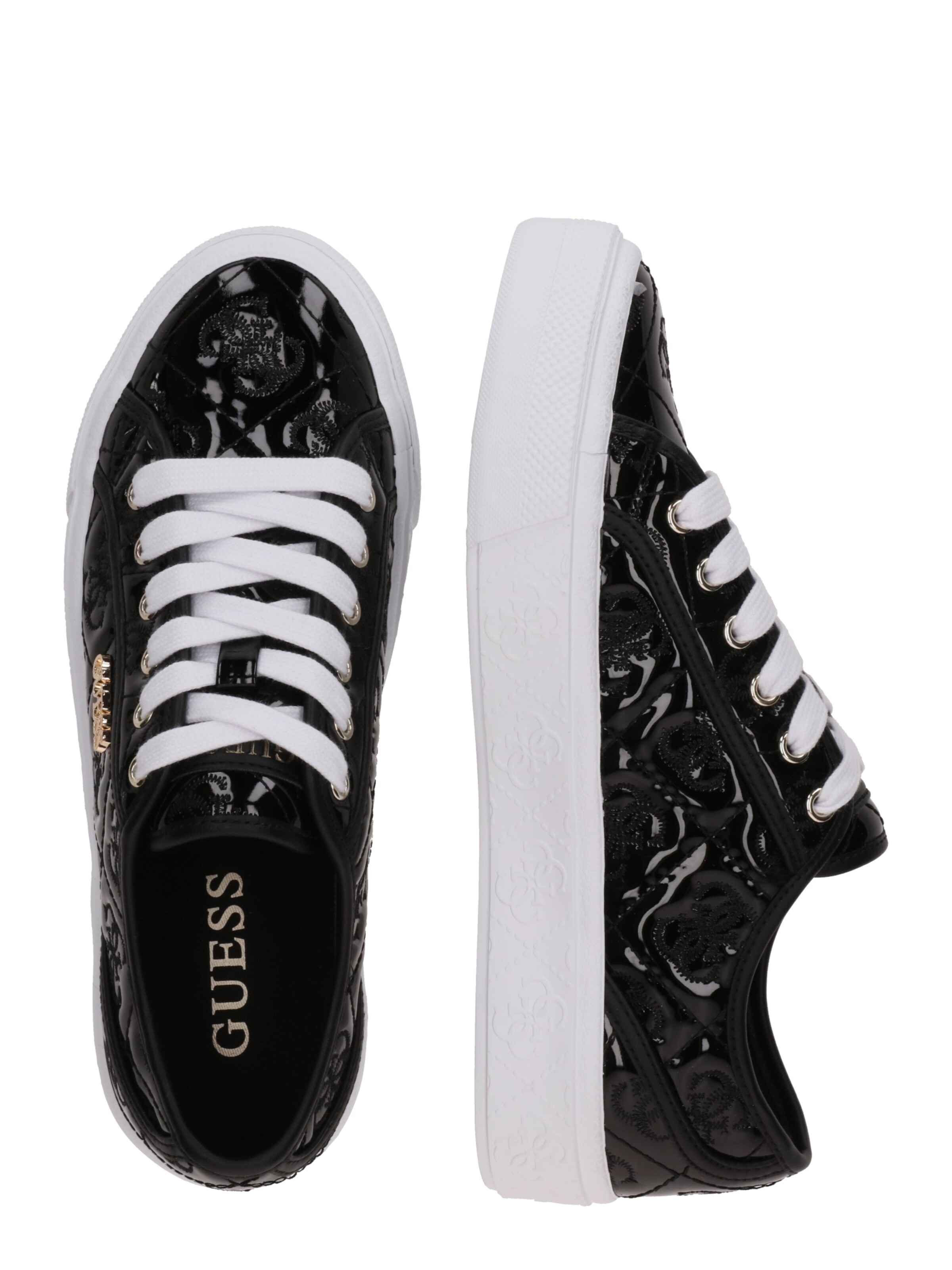 Baskets basses 'JLOVE' GUESS en noir