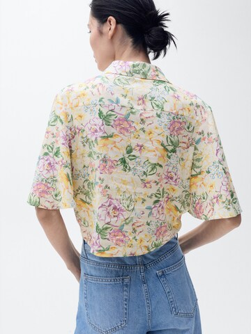 MANGO Blouse in Beige