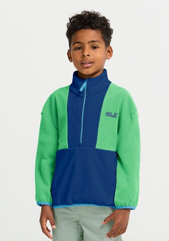 JACK WOLFSKIN Athletic Sweater in Blue