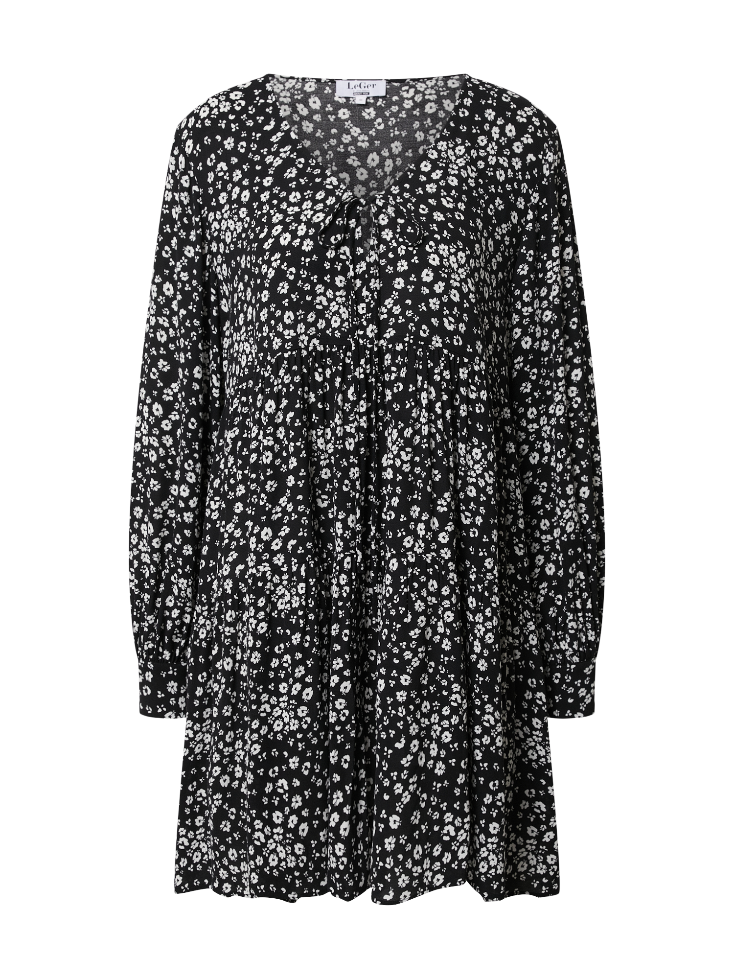 MHgry Plus size LeGer by Lena Gercke Sukienka Vanessa w kolorze Czarnym 