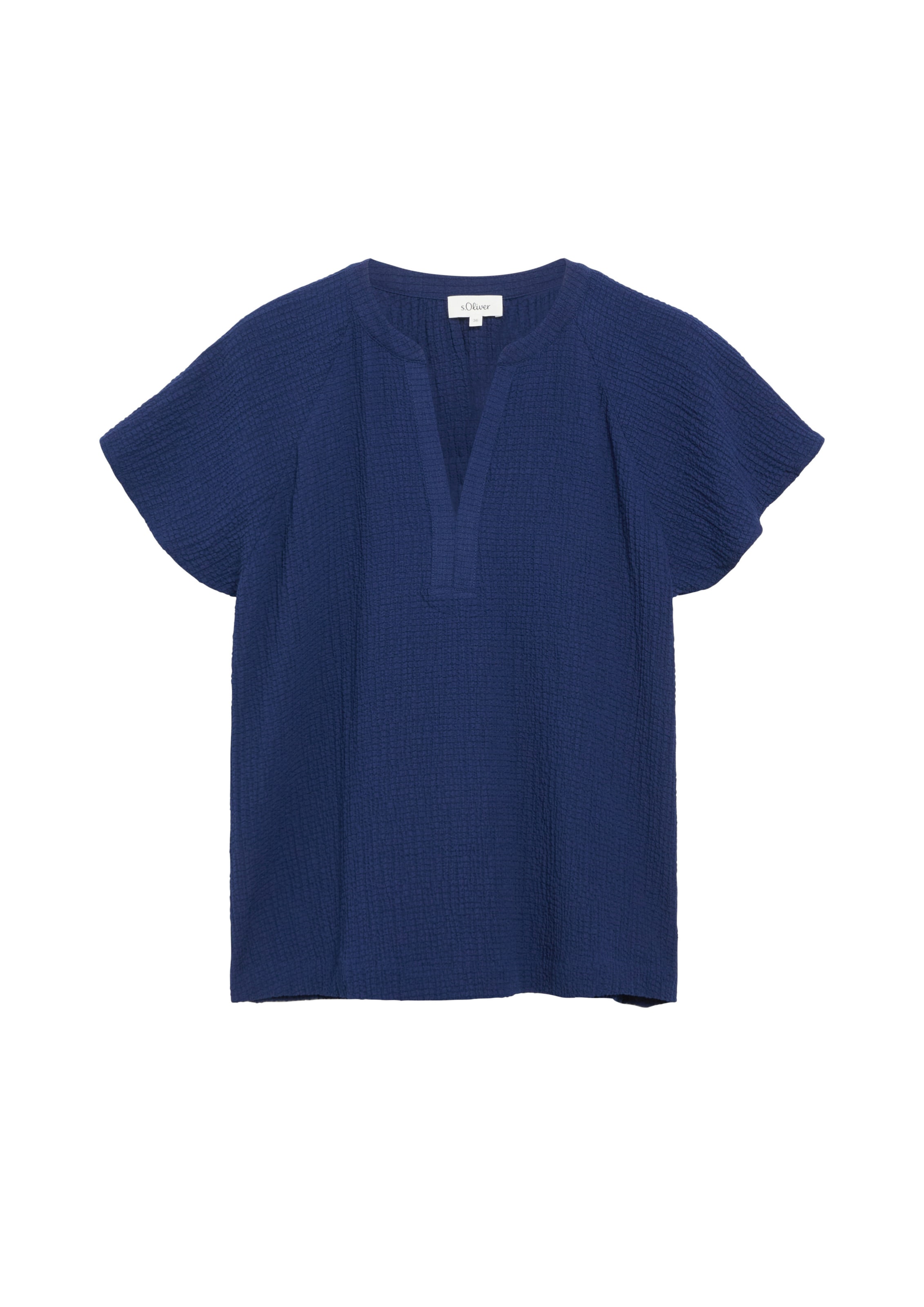 Chemisier s.Oliver en bleu : devant
