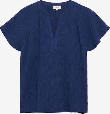 Chemisier s.Oliver en bleu : devant