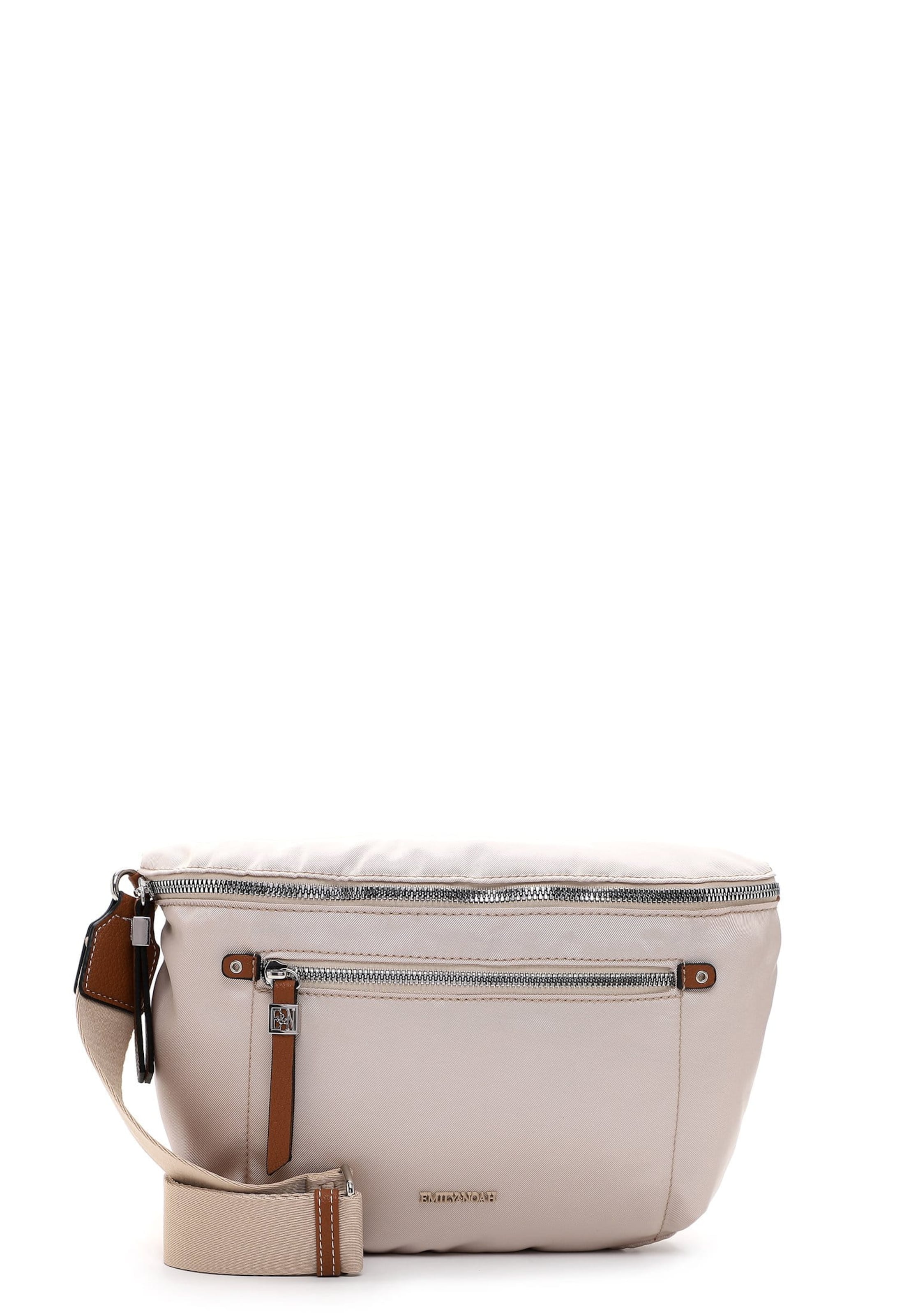 Borsa a tracolla di Emily & Noah in beige: frontale