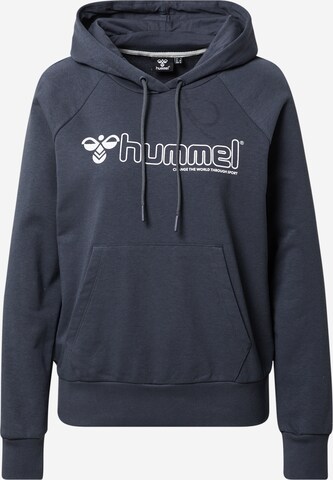 Sweat de sport Hummel en bleu : devant