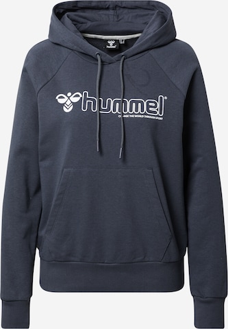 Hummel Športová mikina - Modrá: predná strana