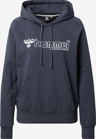 Sweat de sport Hummel en bleu : devant