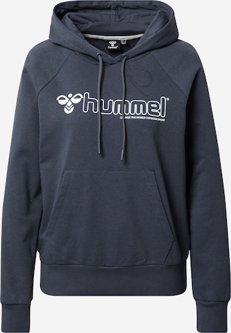 Hummel Sports sweatshirt in Blue: front