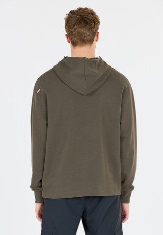 SOS Sweatshirt 'Bovec' in Bruin