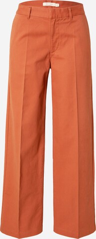 Pantalon à plis 'Baggy Trouser' LEVI'S ® en orange : devant