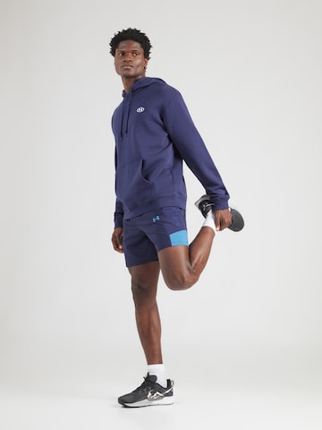UNDER ARMOUR - Camiseta deportiva 'Rival Flc' en azul
