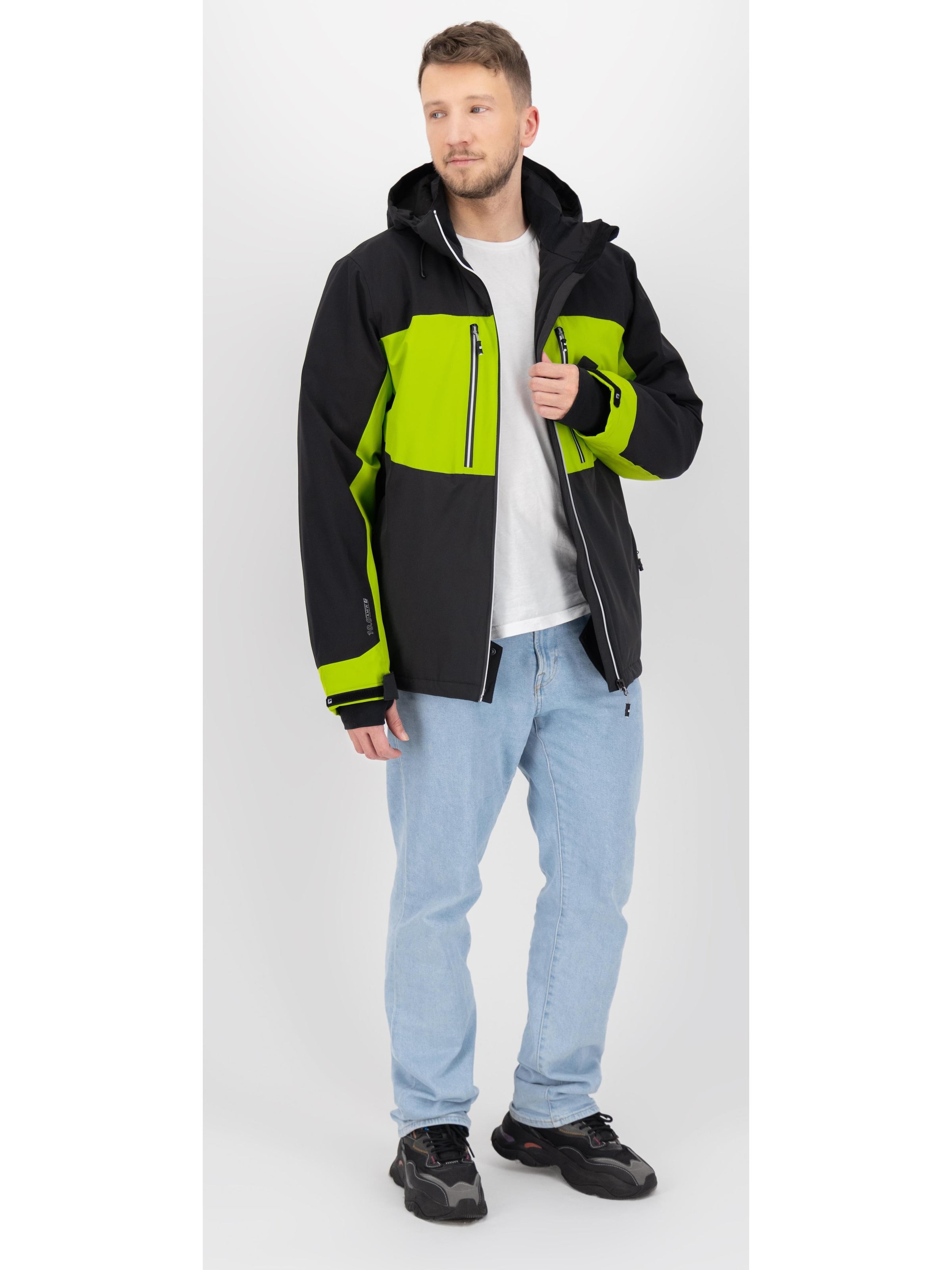 KILLTEC Winterjas 'KSW 465' in Groen