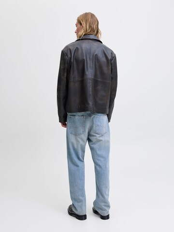 Wide Leg Jean 'JJIEddie JJOriginal' JACK & JONES en bleu
