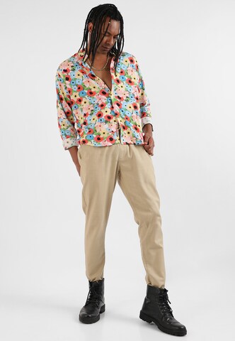 Campus Sutra Comfort fit Button Up Shirt 'Justin' in Mixed colors