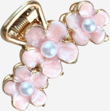 Good to Blue Haarschmuck 'Pearl Blossom Haarklammer' in Pink: Vorderseite