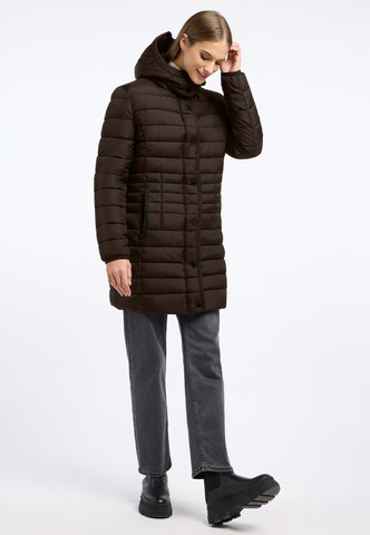 Frieda & Freddies Between-Seasons Coat in Brown