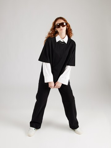 Maglietta di WEEKDAY in nero