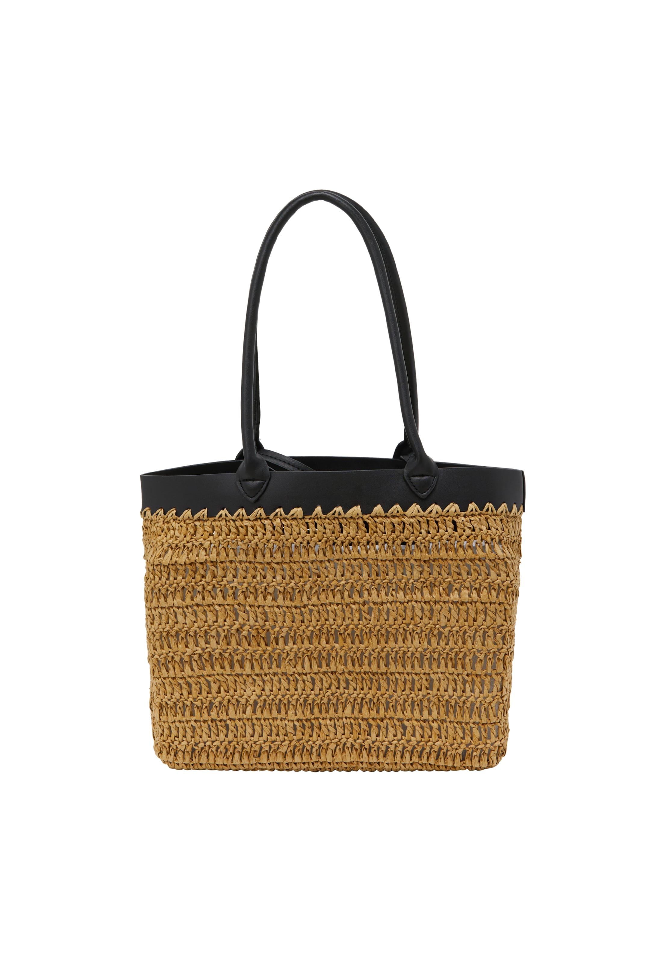 usha FESTIVAL Plážová taška - Hnedá: predná strana