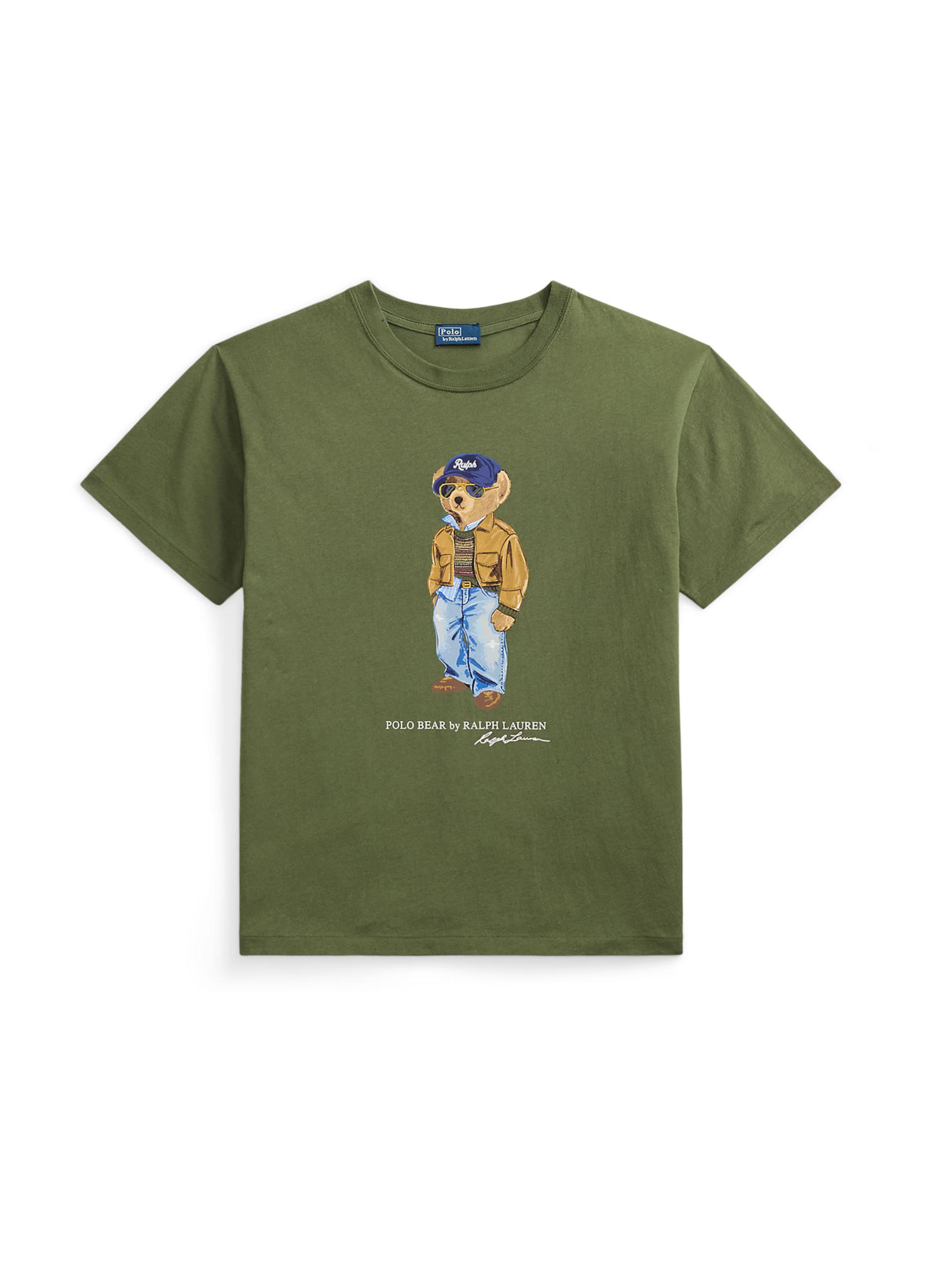T-shirt Polo Ralph Lauren en vert : devant