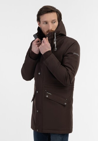 Veste fonctionnelle 'Arctic' Schmuddelwedda en marron