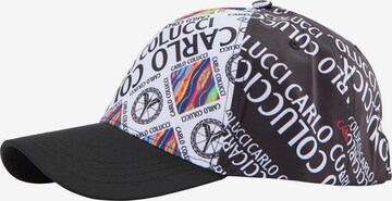 Carlo Colucci Cap 'Cusneri' in Black: front