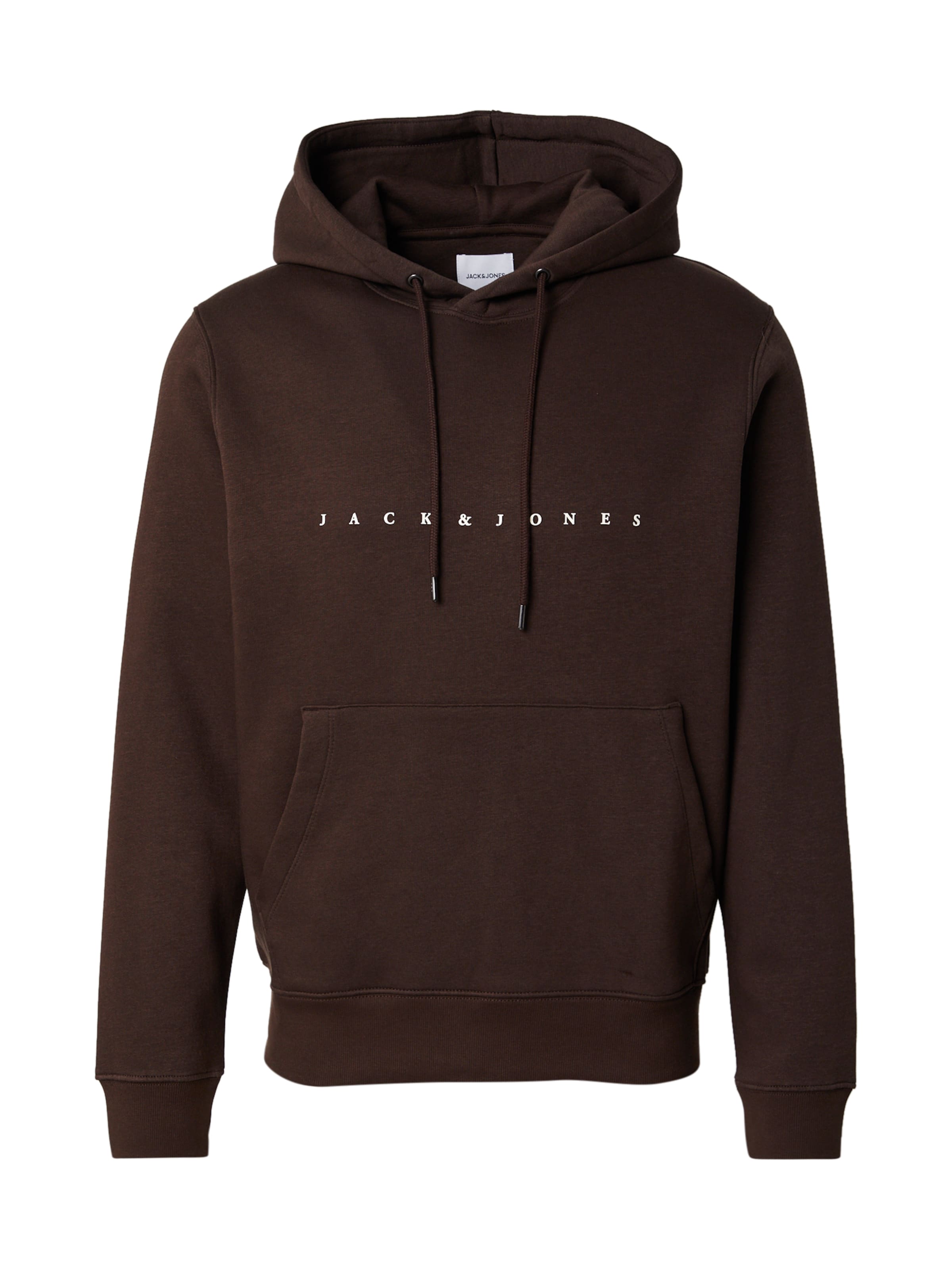 JACK & JONES Sweatshirt 'JJEStar' in Brown: front