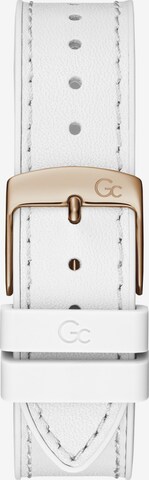 Orologio analogico 'Couture Tonneau' di Gc in bianco
