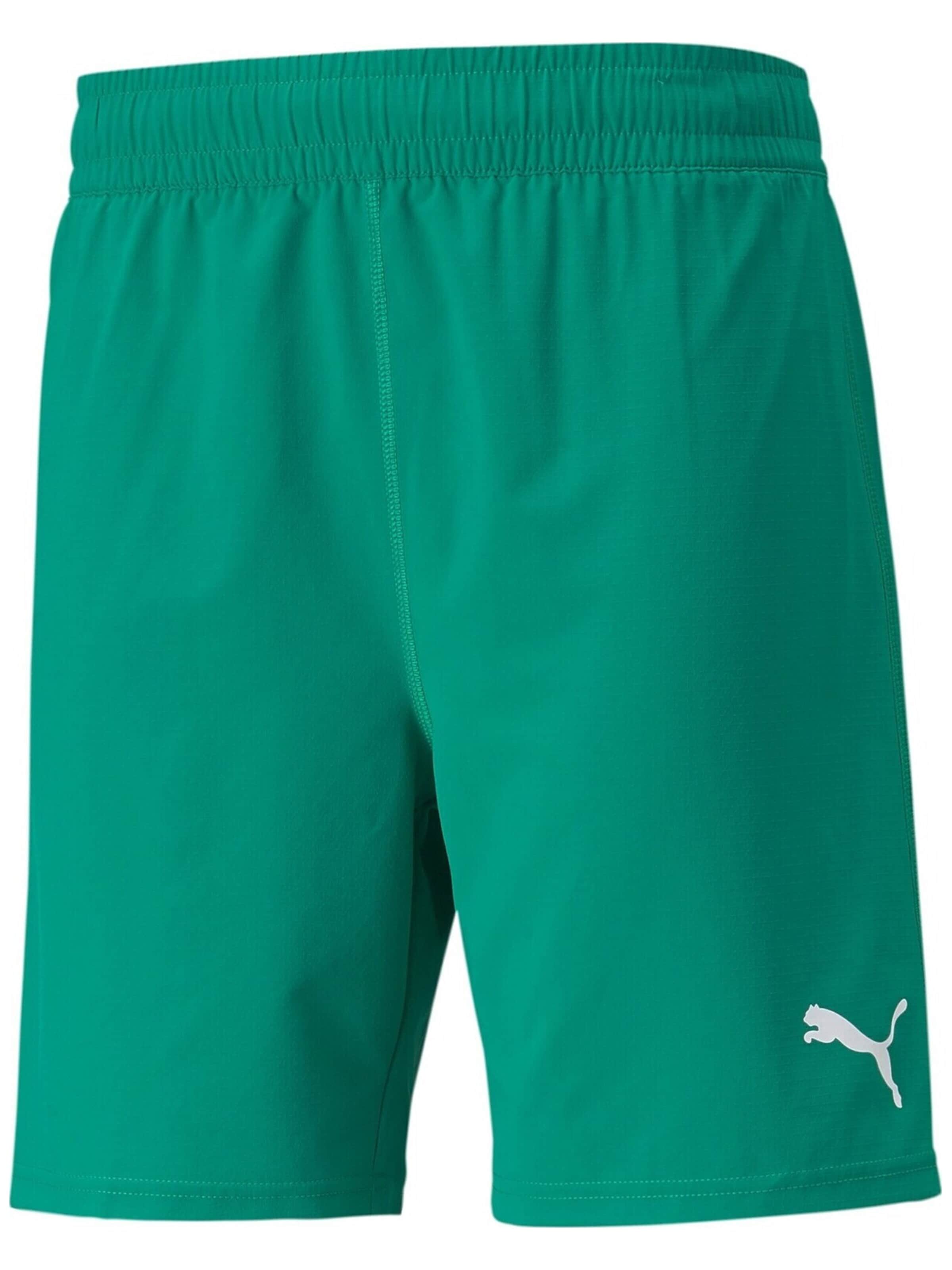 regular Pantaloni sportivi 'Puma Teamfinal Shorts' di PUMA in verde