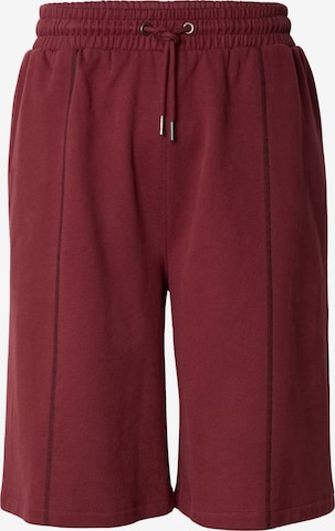 Urban Classics - Pantalón en rojo: frente