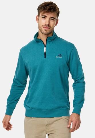 Sweat-shirt 'Corey' INDICODE JEANS en bleu