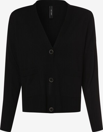 Marc Cain Knit Cardigan in Black: front
