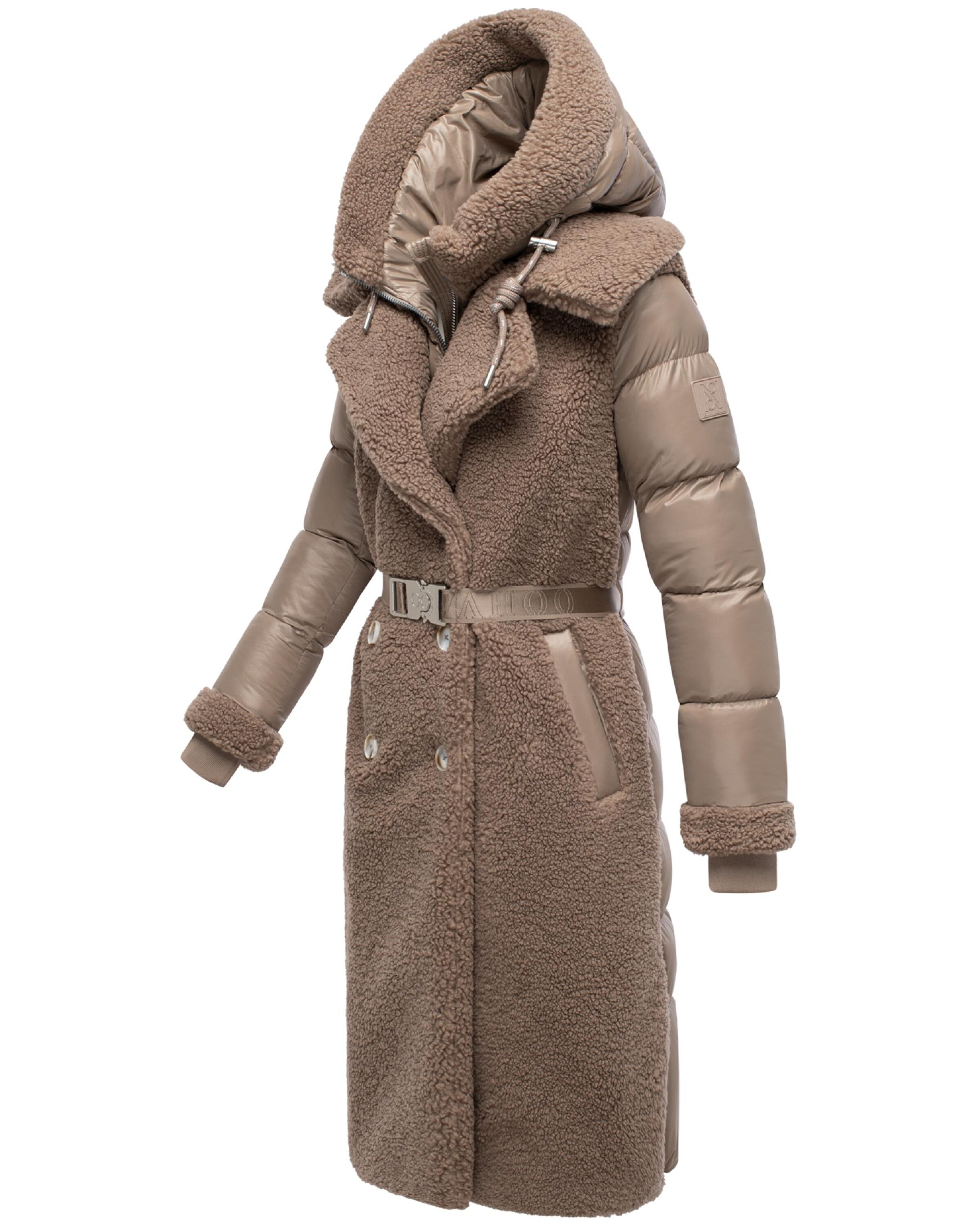 Cappotto invernale 'Kuscheltraum 14' di NAVAHOO in marrone