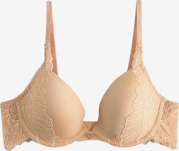 Push-up Soutien-gorge Lipsy en beige : devant