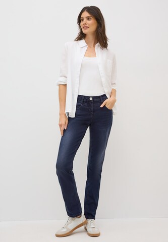 CECIL Regular Jeans in Blau