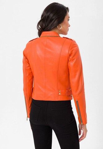 Veste mi-saison Jimmy Sanders en orange