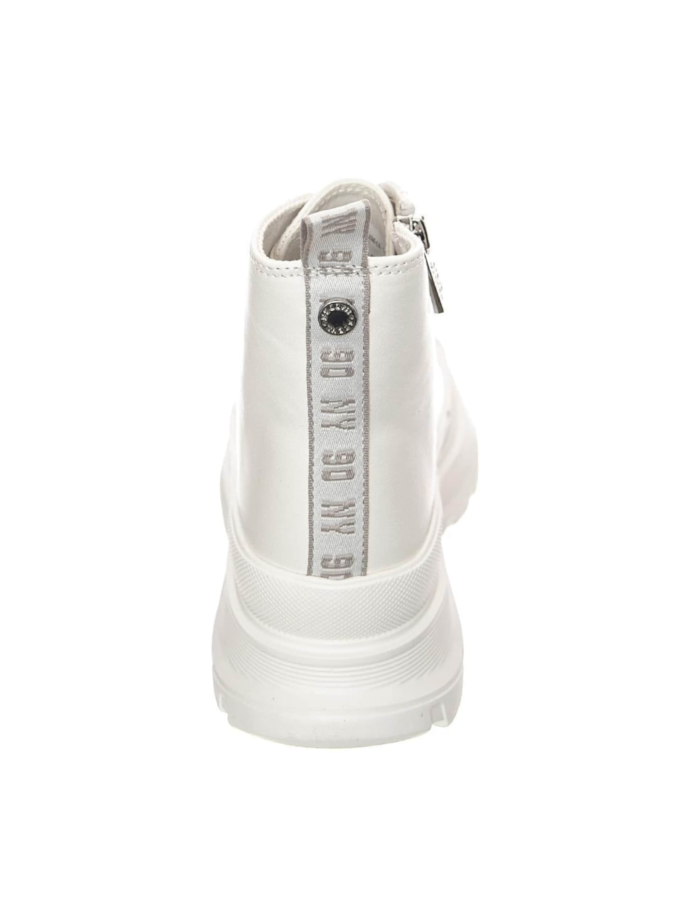 Stivale stringato 'Captor' di STEVE MADDEN in bianco