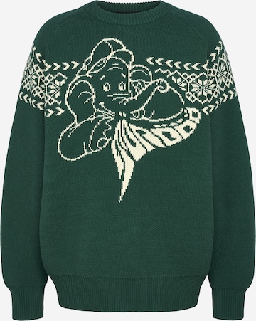 ABOUT YOU x StayKid Sweater 'TÖRÖÖÖ' in Green: front