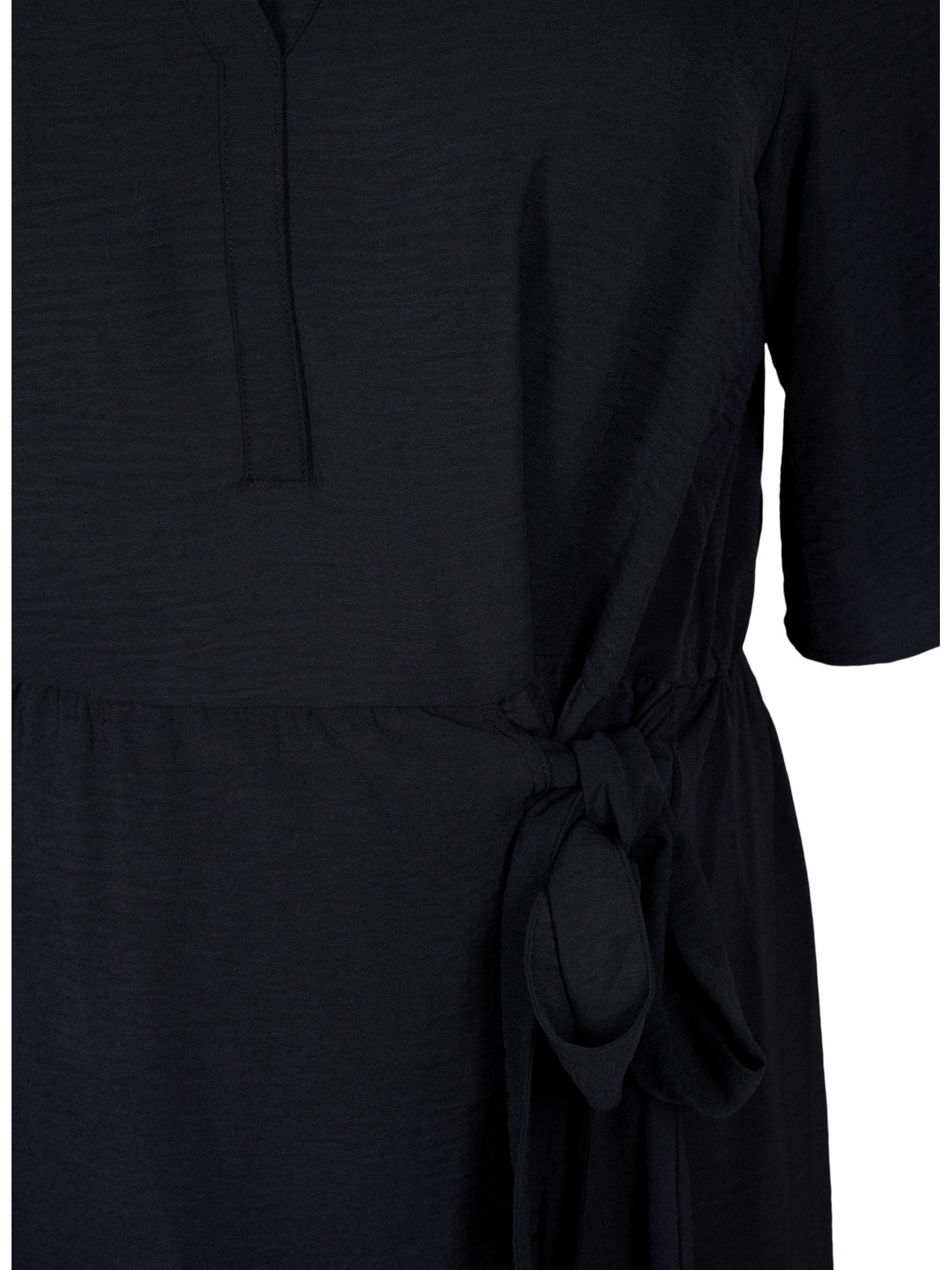 Zizzi Sukienka 'Fikka' w kolorze czarny