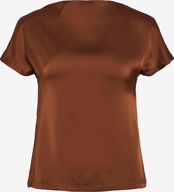 T-shirt 'Ellette' VILA en marron : devant