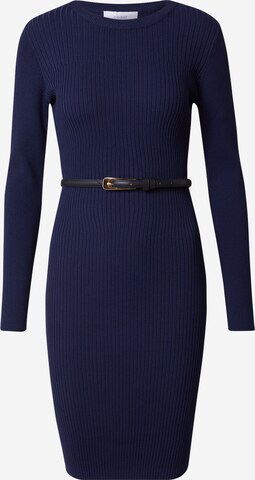 Coast Knitted dress in Blue: front