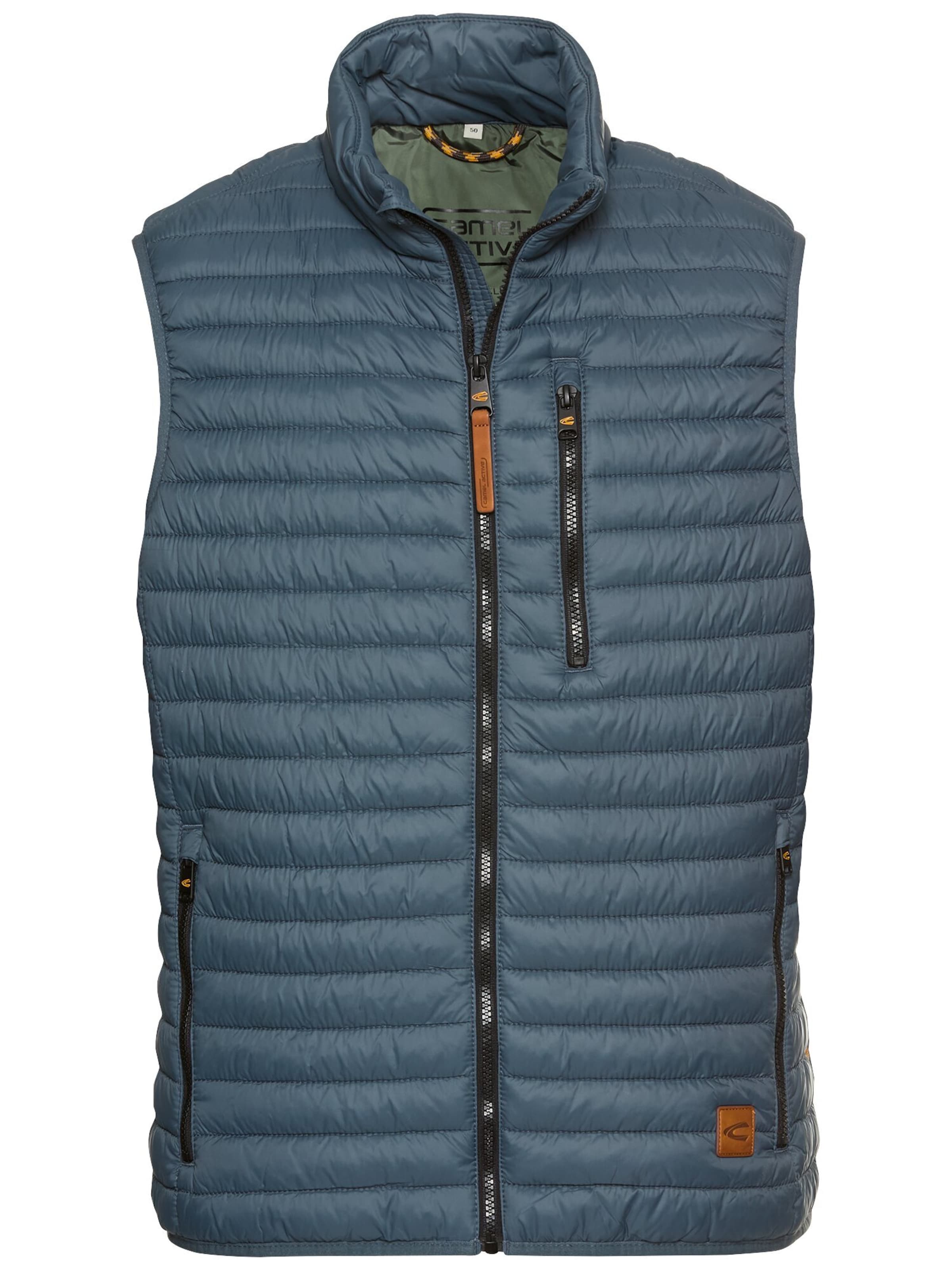 CAMEL ACTIVE - Chaleco en azul: frente